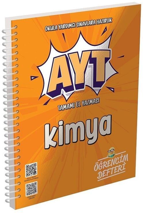 Murat YKS 2027 AYT Kimya Öğrencim Defteri Murat Yayınları