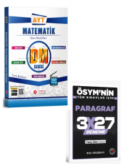 Sonuç 2027 AYT Matematik DM Soru Bankası+ EVP Akademi Paragraf