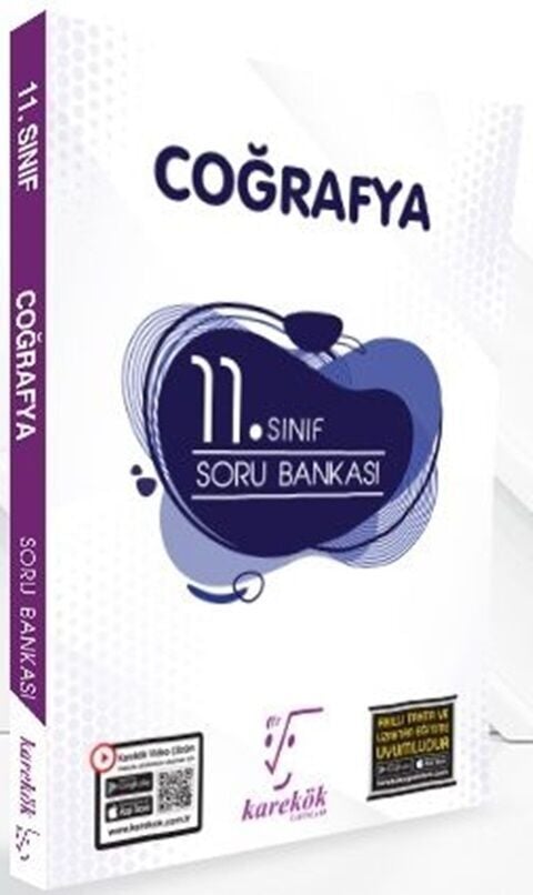 Karekök Yayınları 11. Sınıf Coğrafya Soru Bankası