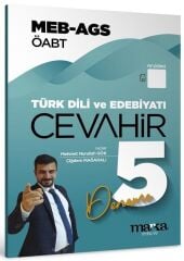 Marka ÖABT MEB-AGS Türk Dili ve Edebiyatı Öğretmenliği CEVAHİR 5 Deneme Çözümlü - Mehmet Nurullah Gök Marka Yayınları