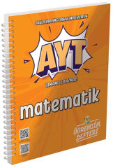 2027 Murat Yayınları AYT Matematik Öğrencim Defteri
