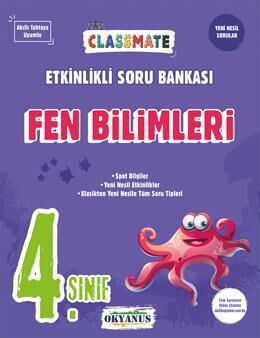 Okyanus Yayınları 4. Sınıf Fen Bilimleri Classmate Etkinlikli Soru Bankası