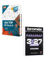 Aktif Öğrenme 2027 AYT Aktif Biyoloji 0 dan Başlayanlara+EVP Akademi 3x27 Paragraf Deneme