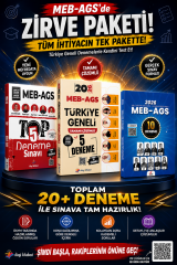Dizgi Kitap 2026 AGS Türkiye Geneli 5 Deneme & AGS TOP 5 Deneme & AGS Tüm Dersler 10 Deneme Tekrar Akademi Seti