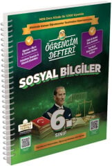2027 Murat Yayınları 6. Sınıf Sosyal Bilgiler Öğrencim Defteri