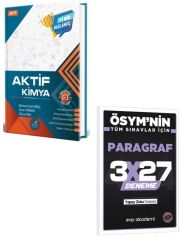 Aktif Öğrenme 2027 AYT Aktif Kimya 0 dan Başlayanlara+EVP Akademi 3x27 Paragraf Deneme