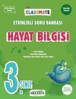 Okyanus Yayınları 3. Sınıf Hayat Bilgisi Classmate Etkinlikli Soru Bankası