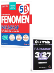 Fenomen 2027 5. Sınıf Paragraf B Fenomen Soru Bankası+ EVP Akademi Paragraf