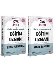 Data 2024 GYS Kültür ve Turizm Bakanlığı Eğitim Uzmanı Konu + Soru Bankası 2 li Set Data Yayınları