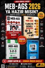 Dizgi Kitap 2026 AGS Türkiye Geneli 5 Deneme & Pegem AGS Türkiye Geneli Deneme & Yediiklim AGS ÖSYM Ne Sorar Deneme Seti