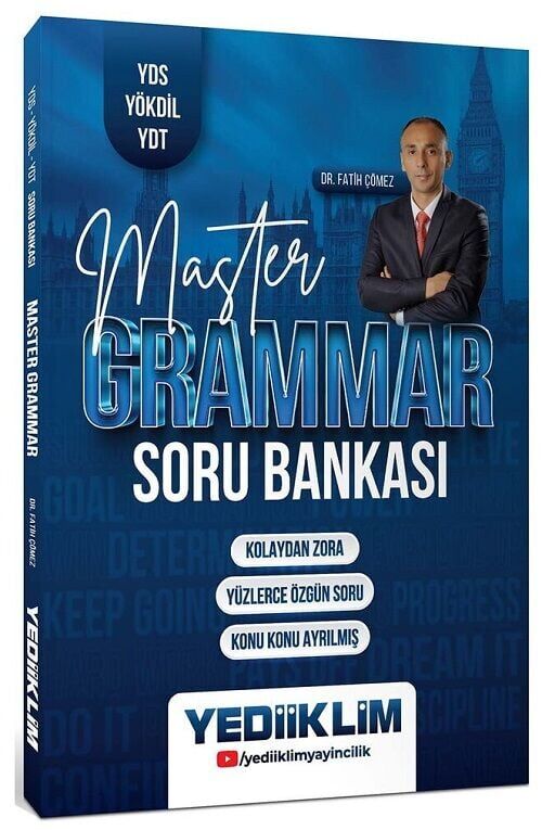 2027 Yediiklim YDS YÖKDİL YDT Master Grammar Soru Bankası - Fatih Çömez