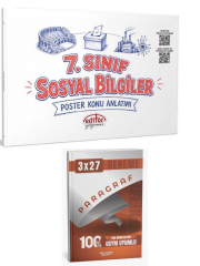 Editör 2027 7. Sınıf Sosyla Bilgiler Poster Konu Anlatımı+ Anla Kazan Paragraf