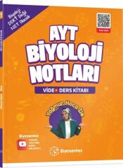 KR Akademi AYT Biyoloji Yağmur Hoca ile Biyosentez Video Ders Kitabı