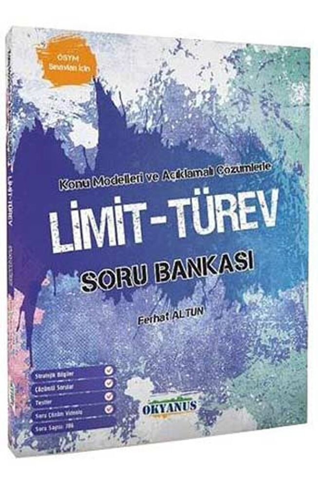 Okyanus Yayınları Limit Türev Soru Bankası