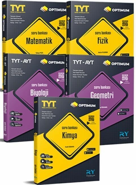 Referans Yayınları AYT Matematik Fizik AYT Kimya HEDİYELİ Video Çözümlü Soru Bankası Seti