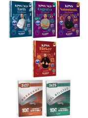 Yediiklim 2026 KPSS Türkçe + Tarih + Coğrafya + Vatandaşlık Atölye Soru Bankası 4 lü Set Yediiklim Yayınları