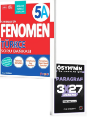 Fenomen 2027 5. Sınıf Türkçe Fenomen A Soru Bankası+ EVP Akademi Paragraf
