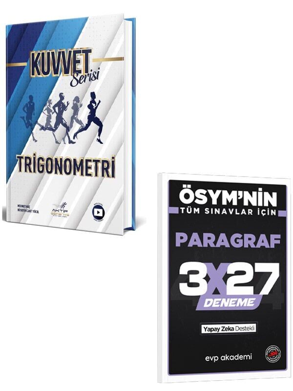 Aktif Öğrenme 2027 Trigonometri Kuvvet Serisi+EVP Akademi 3x27 Paragraf Deneme
