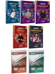 Yediiklim 2026 KPSS Genel Yetenek Genel Kültür Atölye Soru Bankası 5 li Set Yediiklim Yayınları