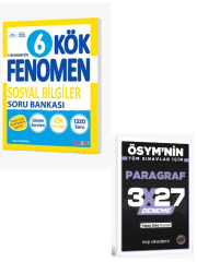Fenomen 2027 6. Sınıf Sosyal Bilgiler Kök Soru Bankası+ EVP Akademi Paragraf