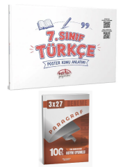 Editör 2027 7. Sınıf Türkçe Poster Konu Anlatımı+ Anla Kazan Paragraf