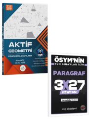 Aktif Öğrenme 2027 TYT AYT Geometri 0 dan Başlayanlara+Aktif Öğrenme Yayınları TYT AYT Geometri 0 dan Başlayanlara