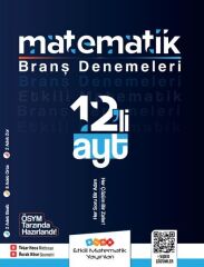 Etkili Matematik Yayınları AYT Matematik 12 li Branş Denemeleri