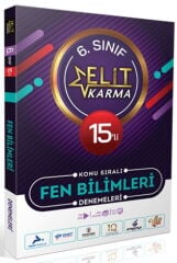 Paraf Yayınları 6. Sınıf Fen Bilimleri Elit Karma 15 li Konu Sıralı Denemeleri