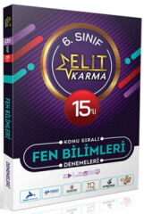 Paraf Yayınları 6. Sınıf Fen Bilimleri Elit Karma 15 li Konu Sıralı Denemeleri