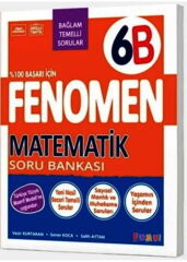 2027 Fenomen Okul Yayınları 6. Sınıf Matematik B Soru Bankası