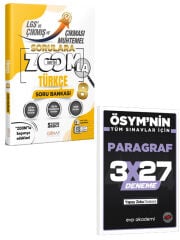 Günay 2027 8. Sınıf LGS Türkçe Zoom Serisi Çıkması Muhtemel Soru Bankası+EVP Akademi 3x27 Paragraf Deneme