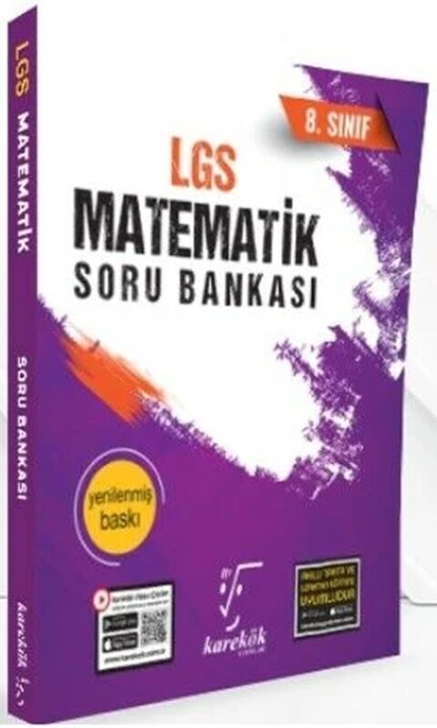 Karekök Yayınları 8. Sınıf LGS Matematik Soru Bankası