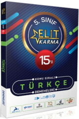 Paraf Yayınları 5. Sınıf Türkçe 15 li Elit Karma Konu Sıralı Denemeleri