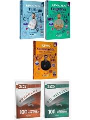 Yediiklim 2026 KPSS Tarih + Coğrafya + Vatandaşlık Atölye Video Ders Notları 3 lü Set Yediiklim Yayınları