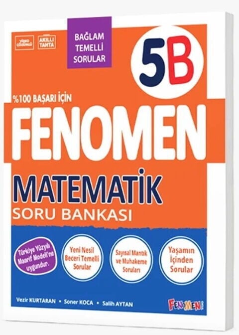 2027 Fenomen Okul Yayınları 5. Sınıf Matematik B Soru Bankası