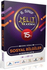Paraf Yayınları 6. Sınıf Sosyal Bilgiler 15 li Elit Karma Konu Sıralı Denemeleri