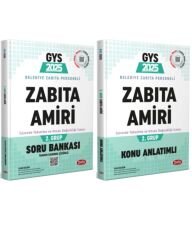 Data 2025 GYS Belediye Zabıta Amiri 2. Grup Konu + Soru 2 li Set Görevde Yükselme Data Yayınları