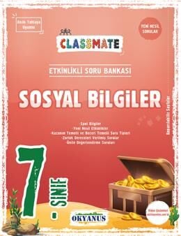 Okyanus Yayınları 7. Sınıf Sosyal Bilgiler Classmate Soru Bankası