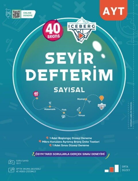 Okyanus Yayınları AYT Sayısal Okyanusta Seyir Defterim Soru Bankası