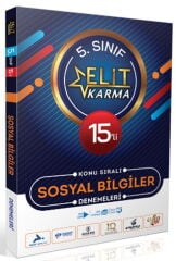 Paraf Yayınları 5. Sınıf Sosyal Bilgiler 15 li Elit Karma Konu Sıralı Denemeleri