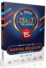 Paraf Yayınları 5. Sınıf Sosyal Bilgiler 15 li Elit Karma Konu Sıralı Denemeleri
