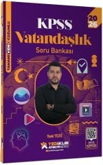 Yediiklim 2026 KPSS Vatandaşlık Atölye Soru Bankası Çözümlü - Yasin Yıldız Yediiklim Yayınları