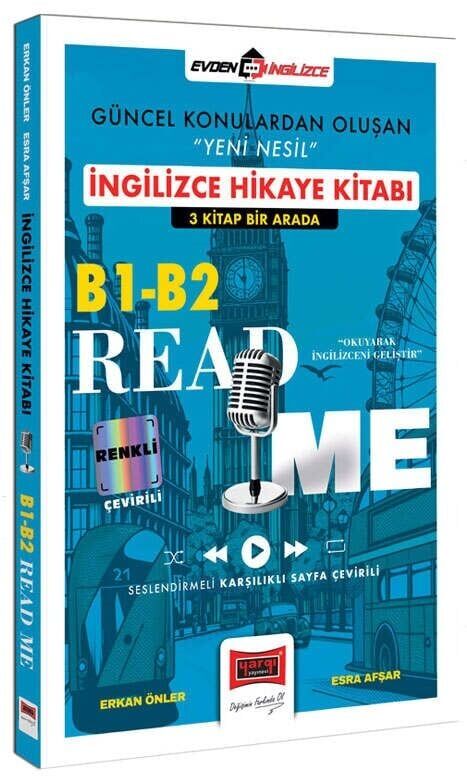 2027 Yargı B1-B2 Read Me İngilizce Hikaye Kitabı 3 Kitap Bir Arada - Erkan Önler
