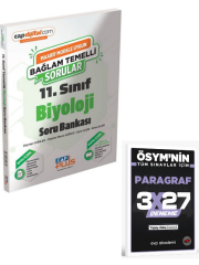 Çap 2027 11. Sınıf Biyoloji Tematik Maarif Soru Bankası+ EVP Akademi Paragraf