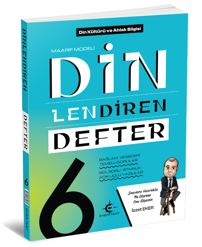 Eker Test Yayınları 6. Sınıf Dinlendiren Defter