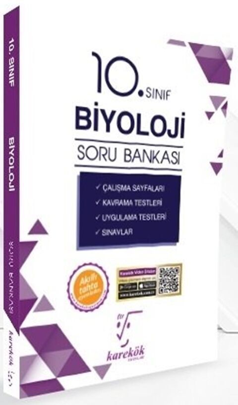 Karekök Yayınları 10. Sınıf Biyoloji Soru Bankası