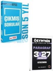 Paraf 2027 KPSS Ön Lisans Ortaöğretim Tıpkı Basım Son 5 Yıl Çıkmış Sorular+ EVP Akademi Paragraf