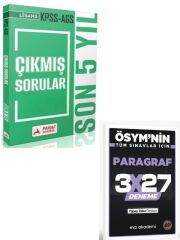 Paraf 2027  KPSS AGS Son 5 Yıl Çıkmış Sorular+ EVP Akademi Paragraf