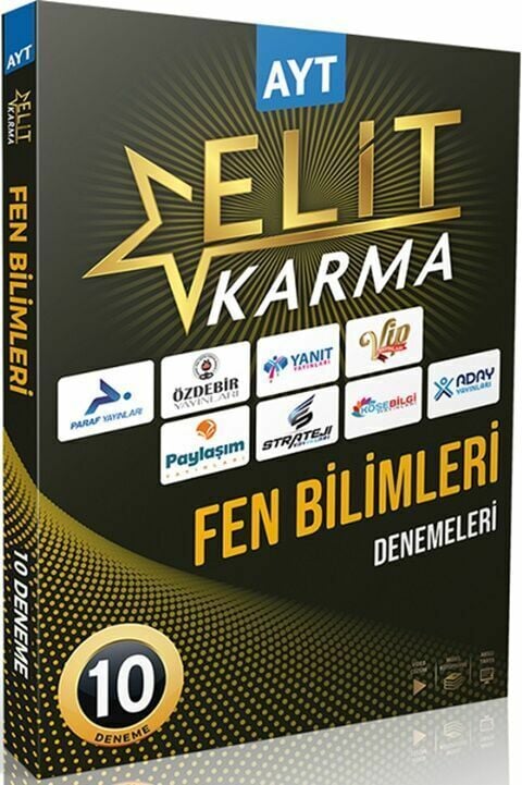Paraf Yayınları TYT Fen Bilimleri Elit Karma 10 Deneme
