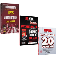 Eğit Akademi KPSS Vatandaşlık Soru Bankası & KPSS Vatandaşlık Çıkmış Sorular & KPSS Vatandaşlık Deneme Seti